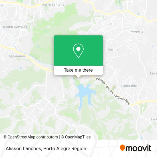Alisson Lanches map