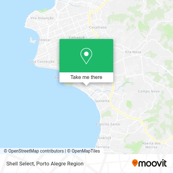 Shell Select map