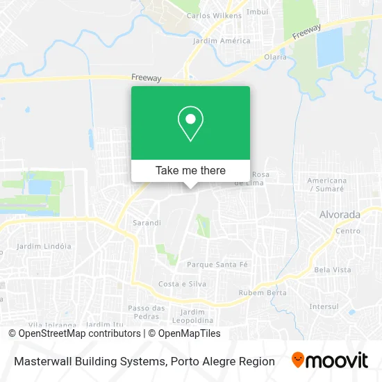 Masterwall Building Systems map