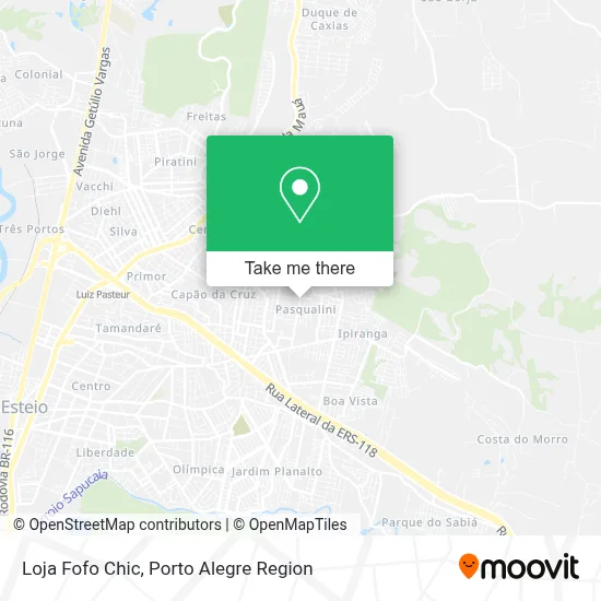 Loja Fofo Chic map