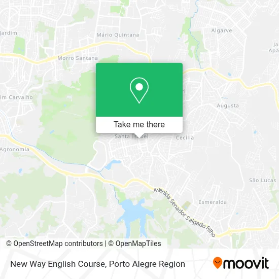 New Way English Course map
