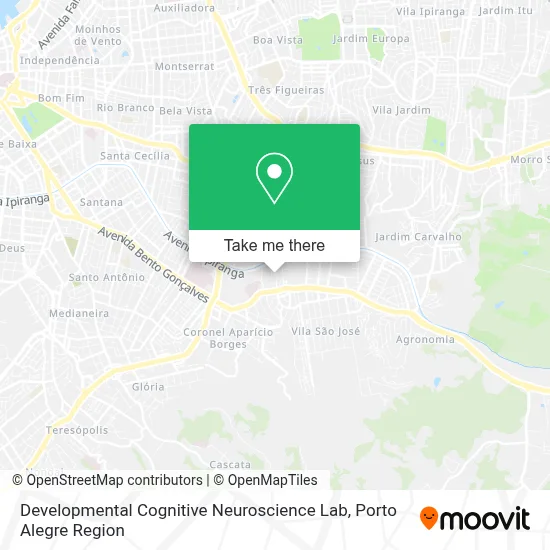 Developmental Cognitive Neuroscience Lab map