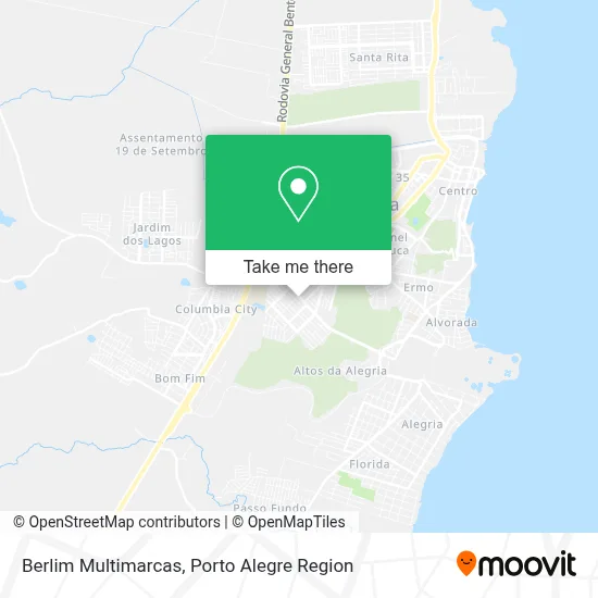 Berlim Multimarcas map