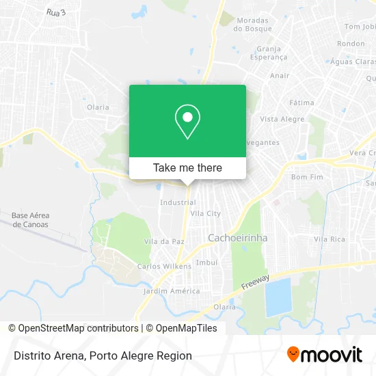 Distrito Arena map