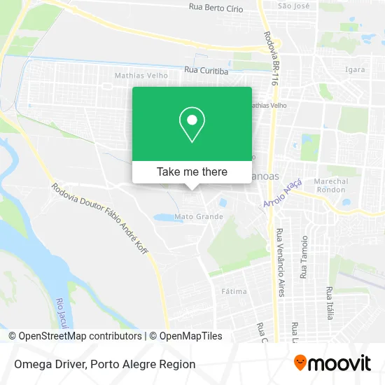 Omega Driver map