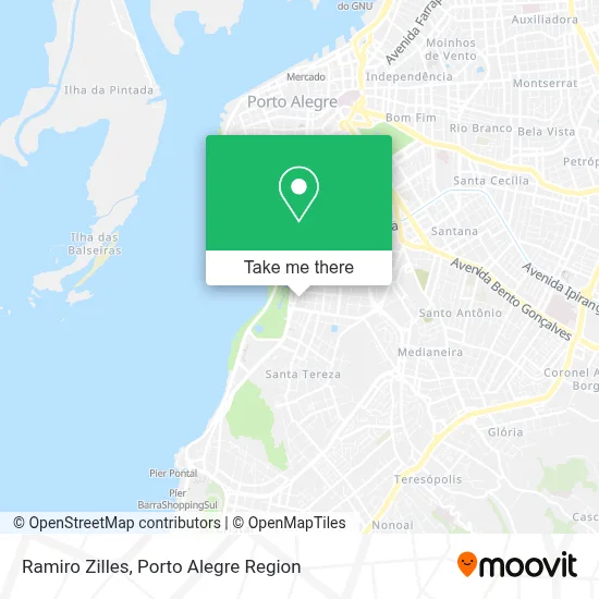 Ramiro Zilles map