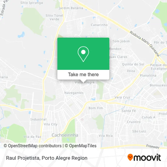 Raul Projetista map