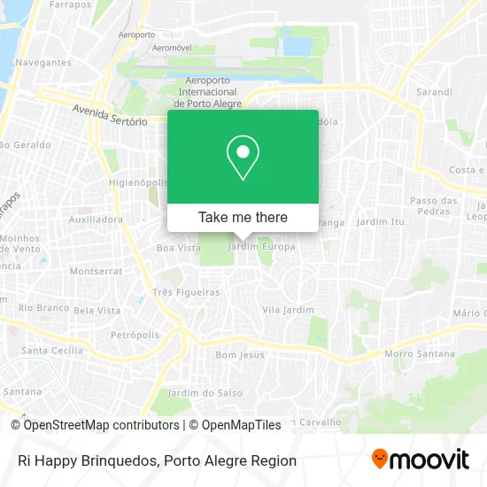 Ri Happy Brinquedos map