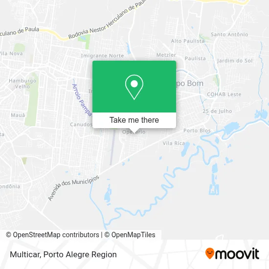 Multicar map
