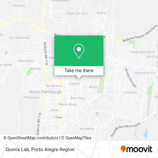Quorix Lab map