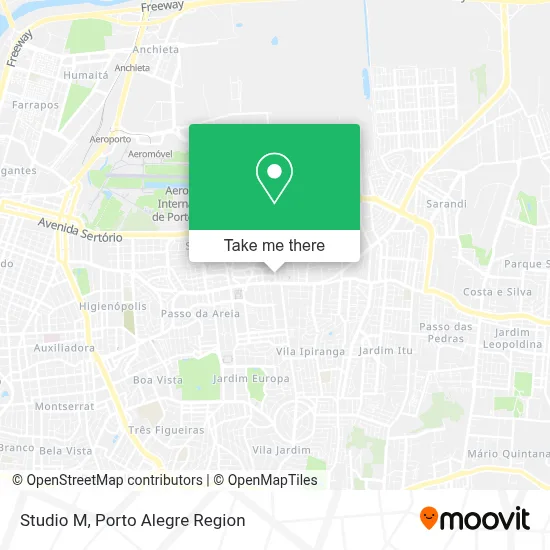 Studio M map