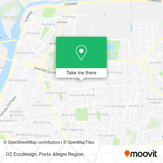 O2 Ecodesign map