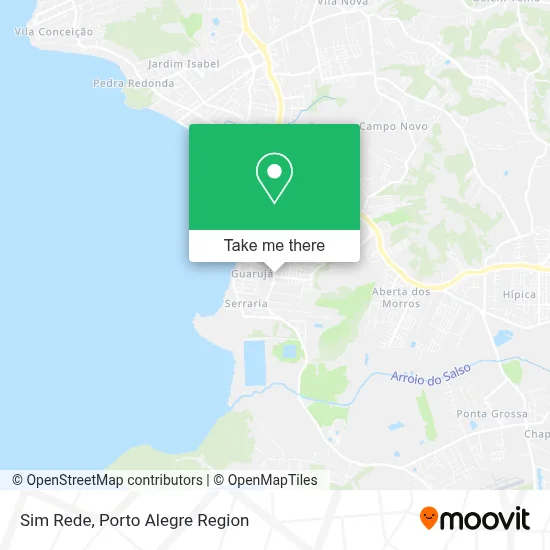 Sim Rede map