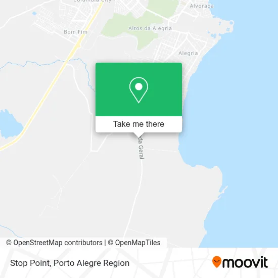 Stop Point map
