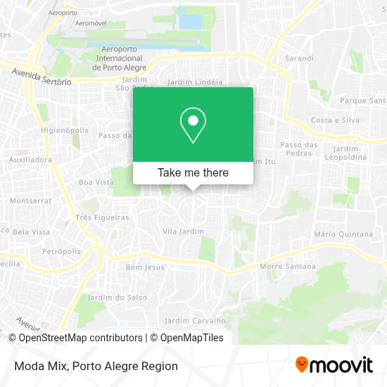 Moda Mix map