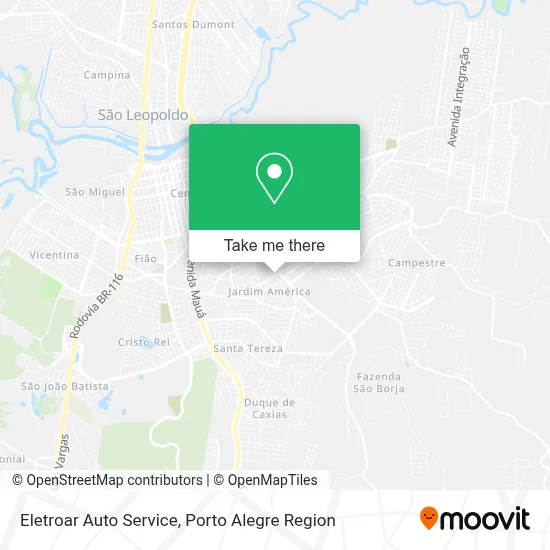 Eletroar Auto Service map