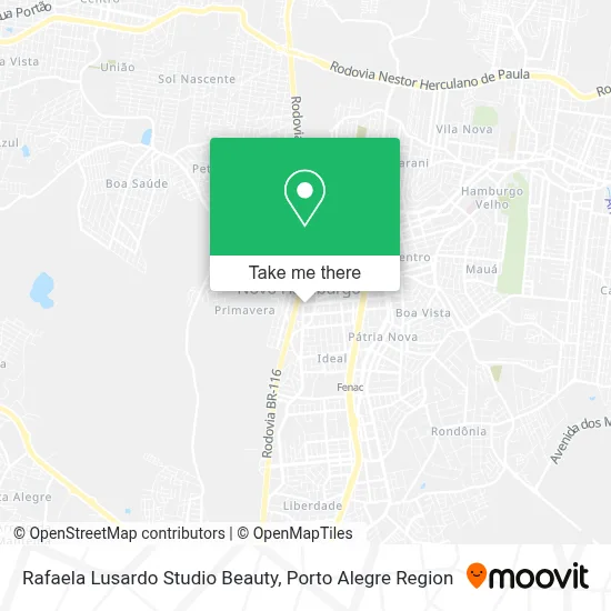 Rafaela Lusardo Studio Beauty map