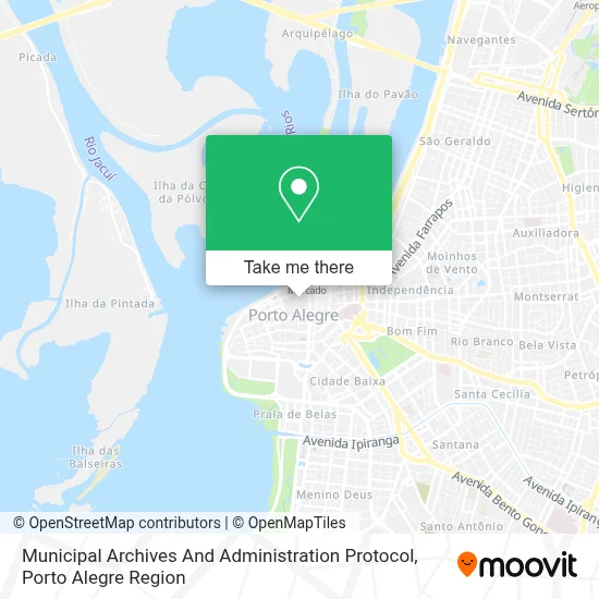 Municipal Archives And Administration Protocol map