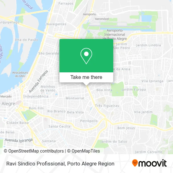 Ravi Síndico Profissional map
