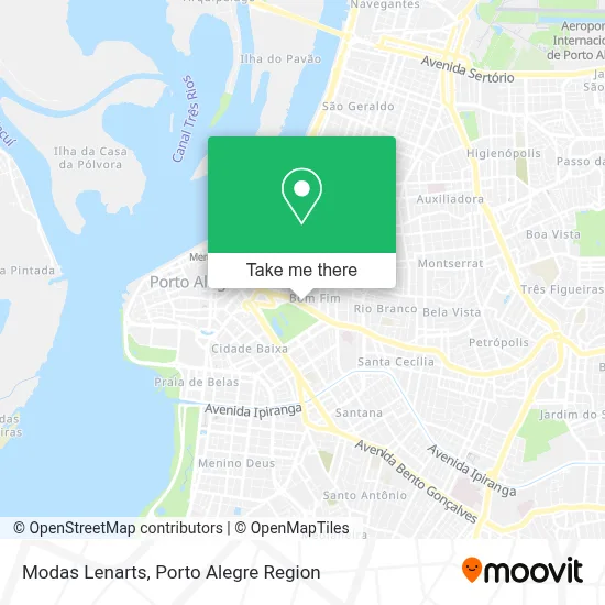 Modas Lenarts map