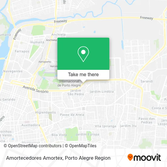 Amortecedores Amortex map