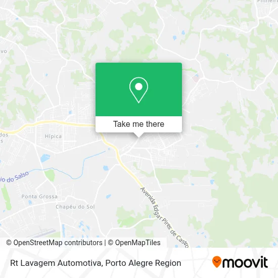 Rt Lavagem Automotiva map