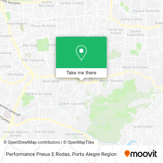Performance Pneus E Rodas map