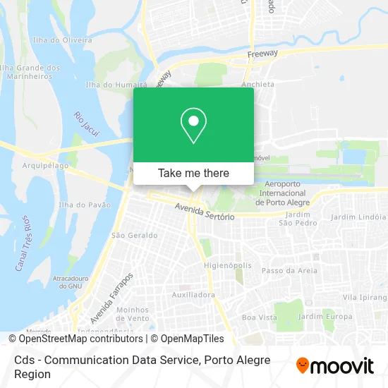 Cds - Communication Data Service map
