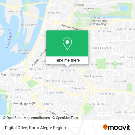 Digital Drive map
