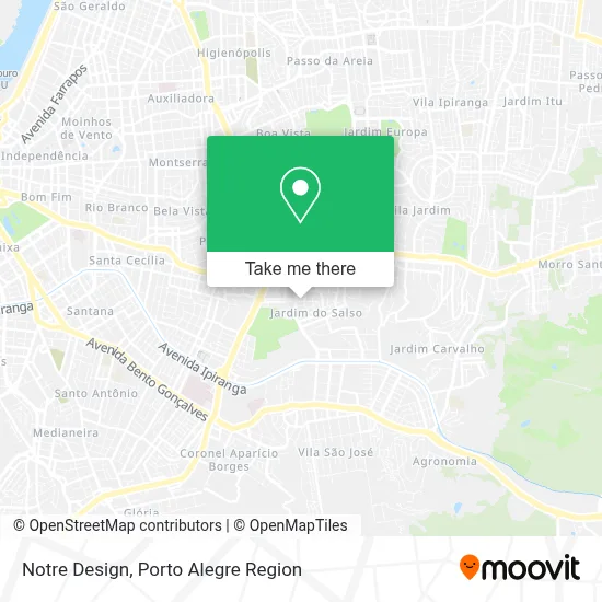 Notre Design map