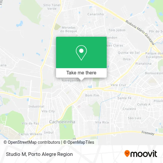 Studio M map