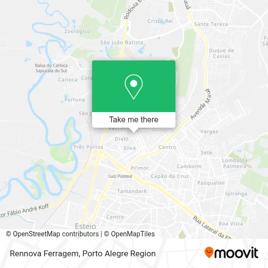 Rennova Ferragem map