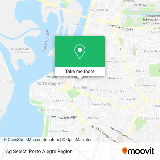 Ag Select map
