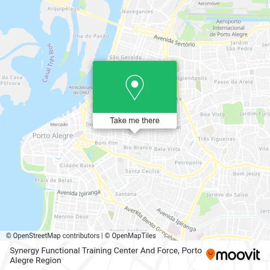 Synergy Functional Training Center And Force map