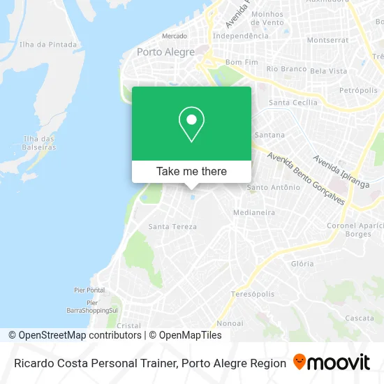 Ricardo Costa Personal Trainer map