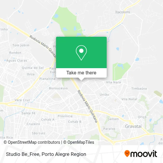 Studio Be_Free map