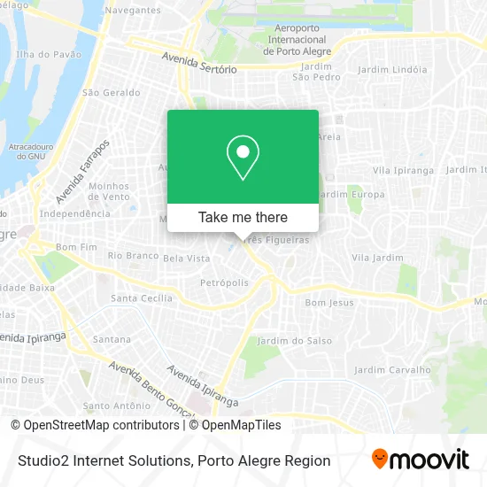 Studio2 Internet Solutions map