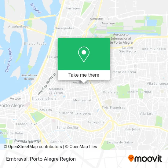 Embraval map