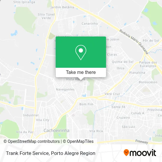 Trank Forte Service map
