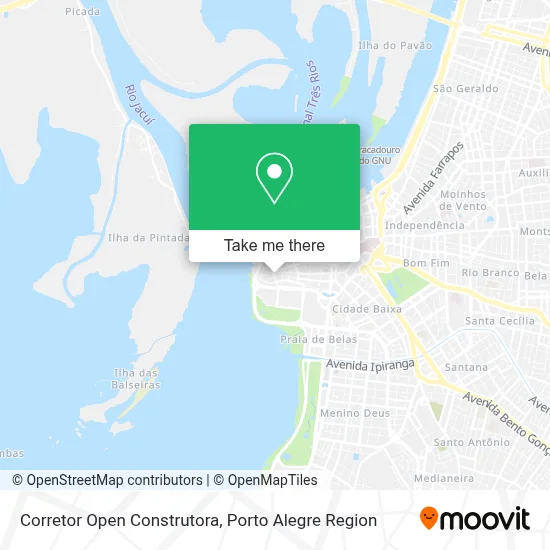 Corretor Open Construtora map