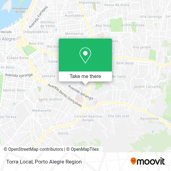 Torra Local map