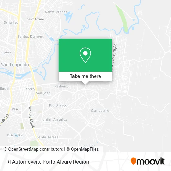 Rl Automóveis map