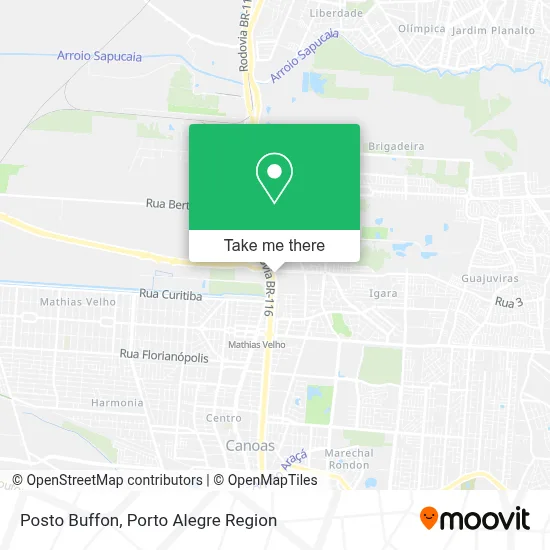 Posto Buffon map