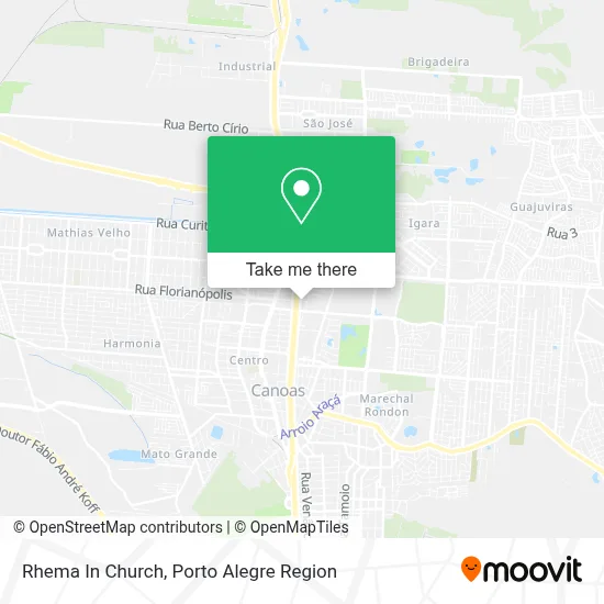 Rhema In Church map