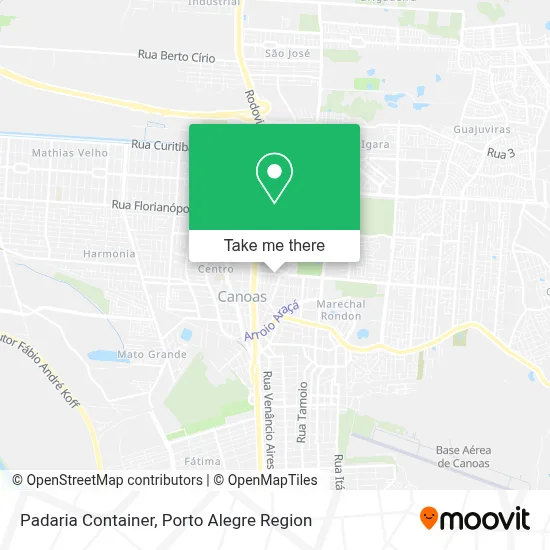 Padaria Container map