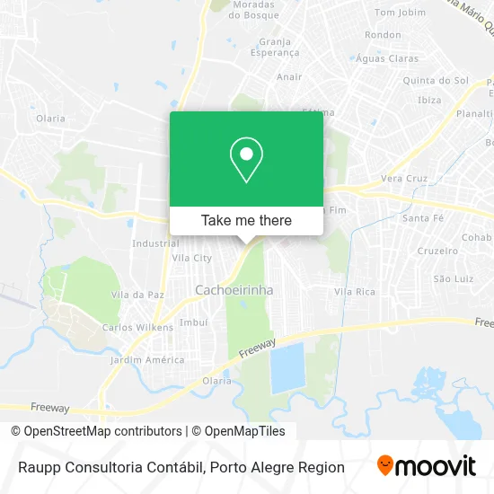 Raupp Consultoria Contábil map
