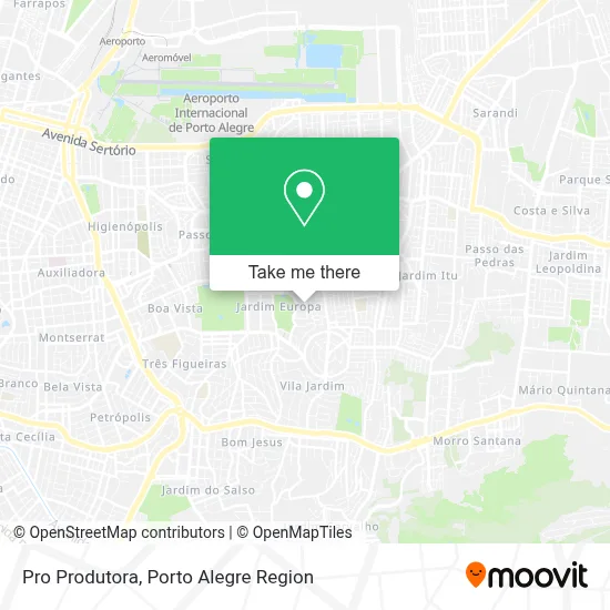 Pro Produtora map