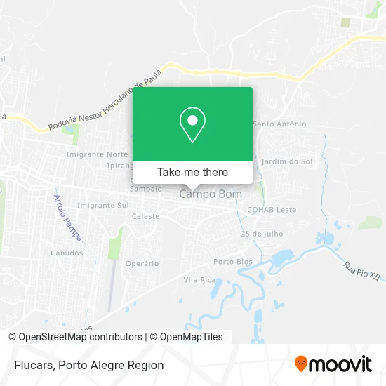 Flucars map
