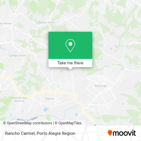 Rancho Carmel map