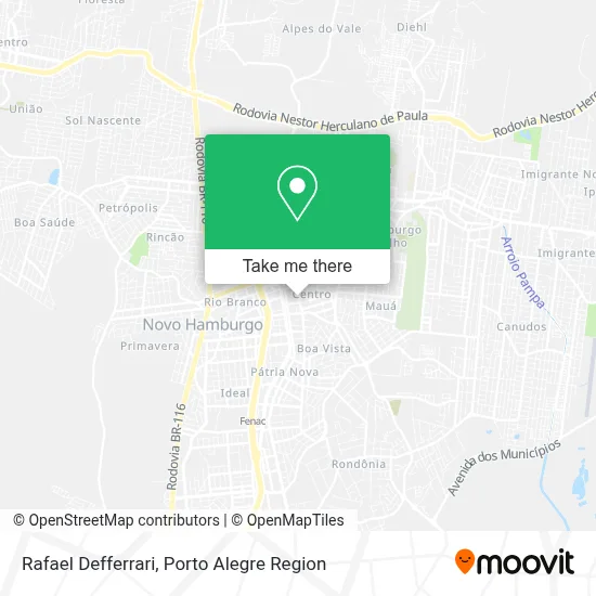 Rafael Defferrari map